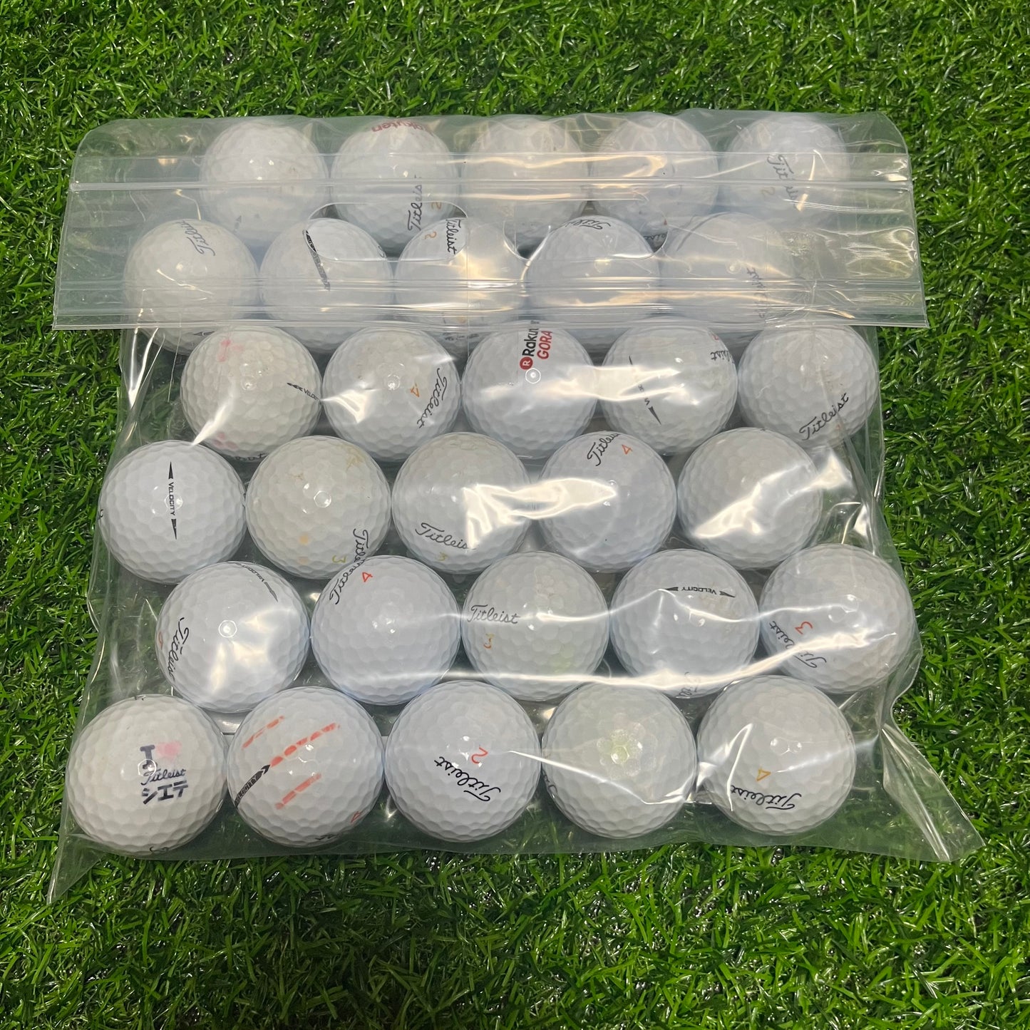 タイトリスト VELOCITY 30球【ロストボール A-Lank】