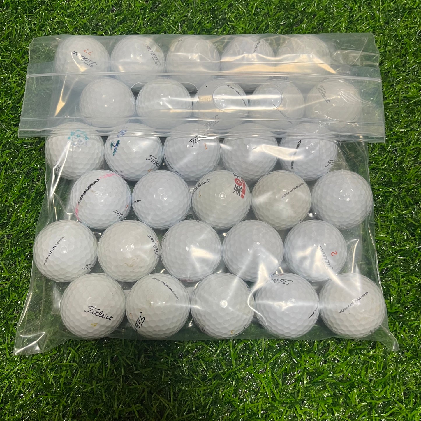 タイトリスト VELOCITY 30球【ロストボール B-Lank】